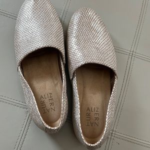 Naturalizer Silver Espadrilles